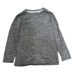 EUC Old Navy Active Boys Small Go-Dry Grey Long Sleeve Shirt